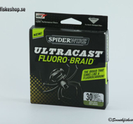 Spiderwire Ultracast Fluoro Braid Moss Green 114m